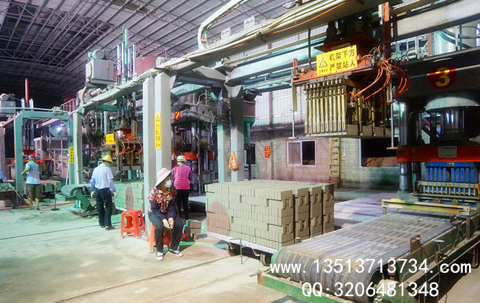 广东年产一亿灰砂蒸养砖生产线